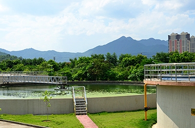 Fujian Anxi County sewage treatment plant